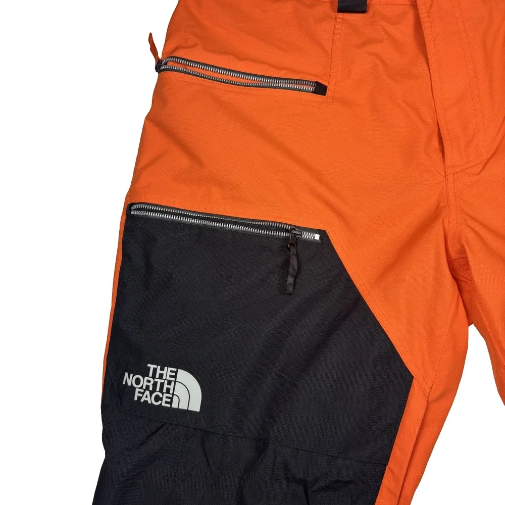 THE NORTH FACE MEN'S DAWN TURN HYBRID SKI/SNOW PANTS ORANGE/BLACK SIZE XL